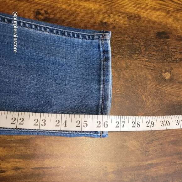 Madewell Jeans Size 27 Stovepipe High Rise Tummy Control Leman Wash MB466 - Picture 11 of 13